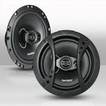 Altavoces coaxiales de 3 vías, 6.5" rango completo, 250W, para coche.