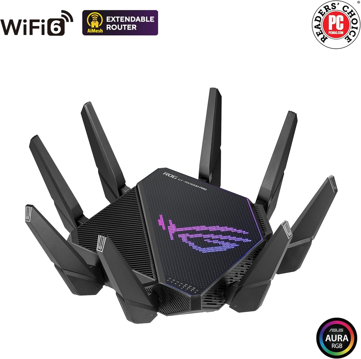 Router para juegos ASUS Rog Rapture GT-AXE11000, WI-FI 6E.