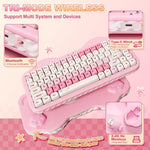 YUNZII C75 - Teclado Mecánico Inalámbrico Para Juegos.(USADO)