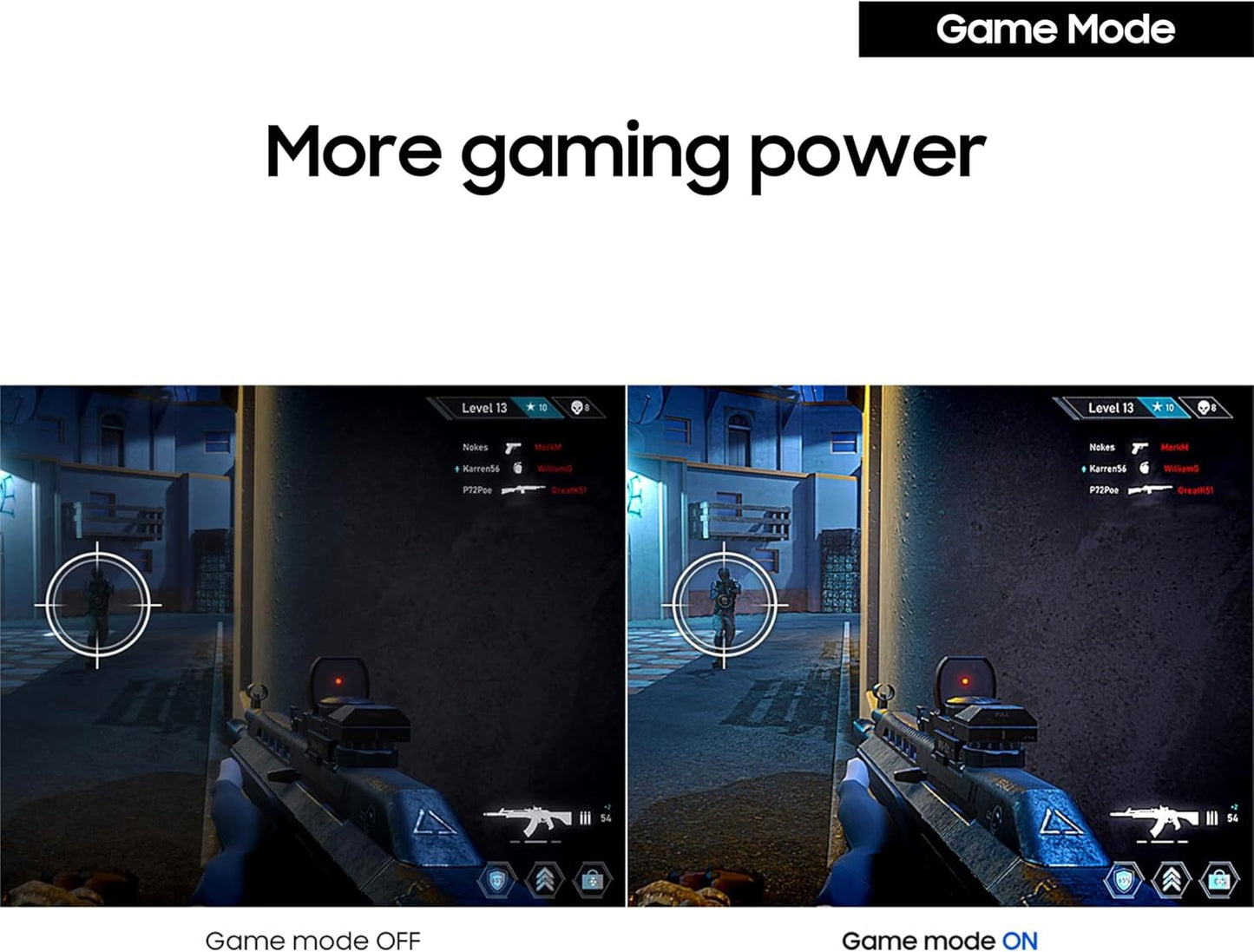 Monitor Esencial de 27", modo de juego, diseño ergonómico, Samsung.