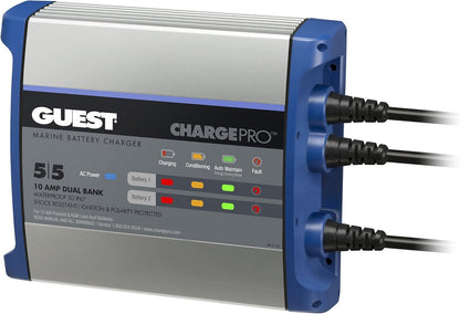 Guest 2711A - Cargador de baterías para navegacion.(usado)
