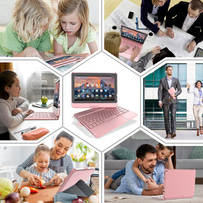 Funda con teclado para Kindle Fire HD10 y Fire HD10 Plus 11ª gen