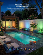 Focos para exteriores Govee H3200, iluminación de paisaje, IP67