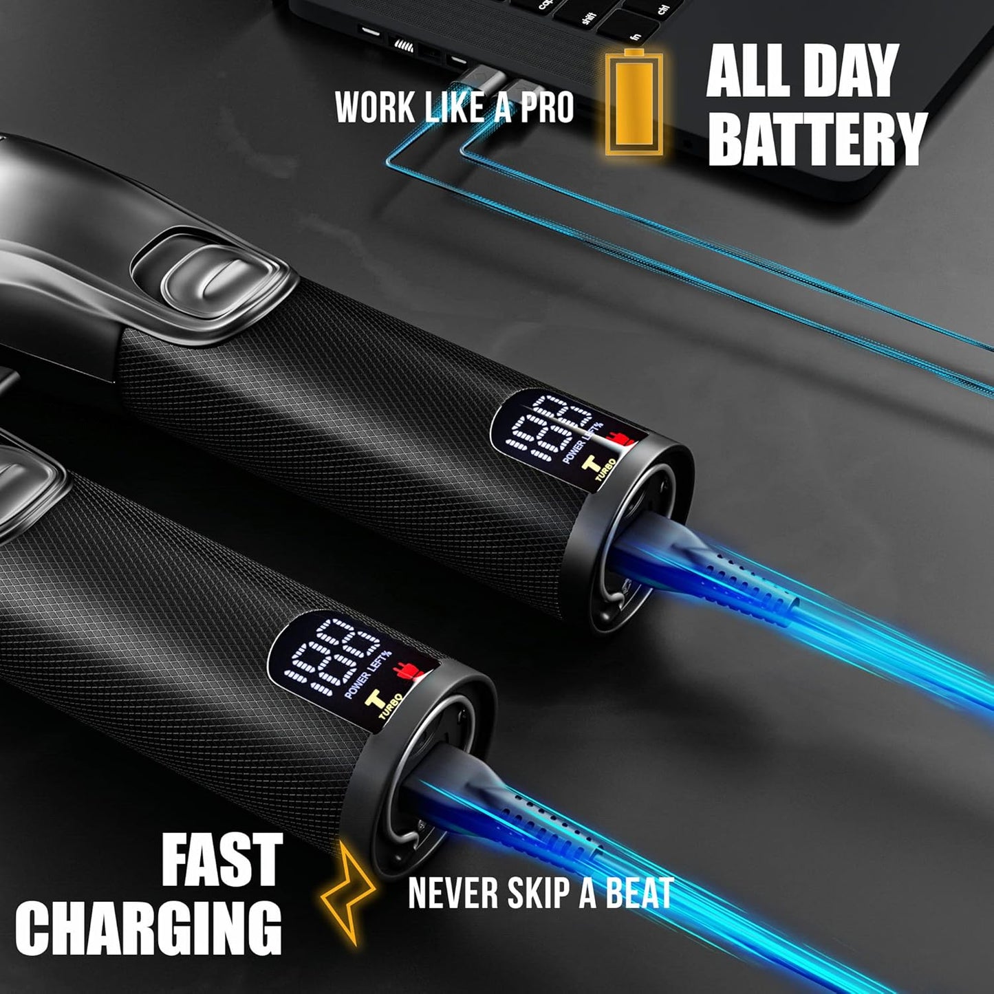 Kit de corte de pelo profesional y recortadora para hombres.(USADA)