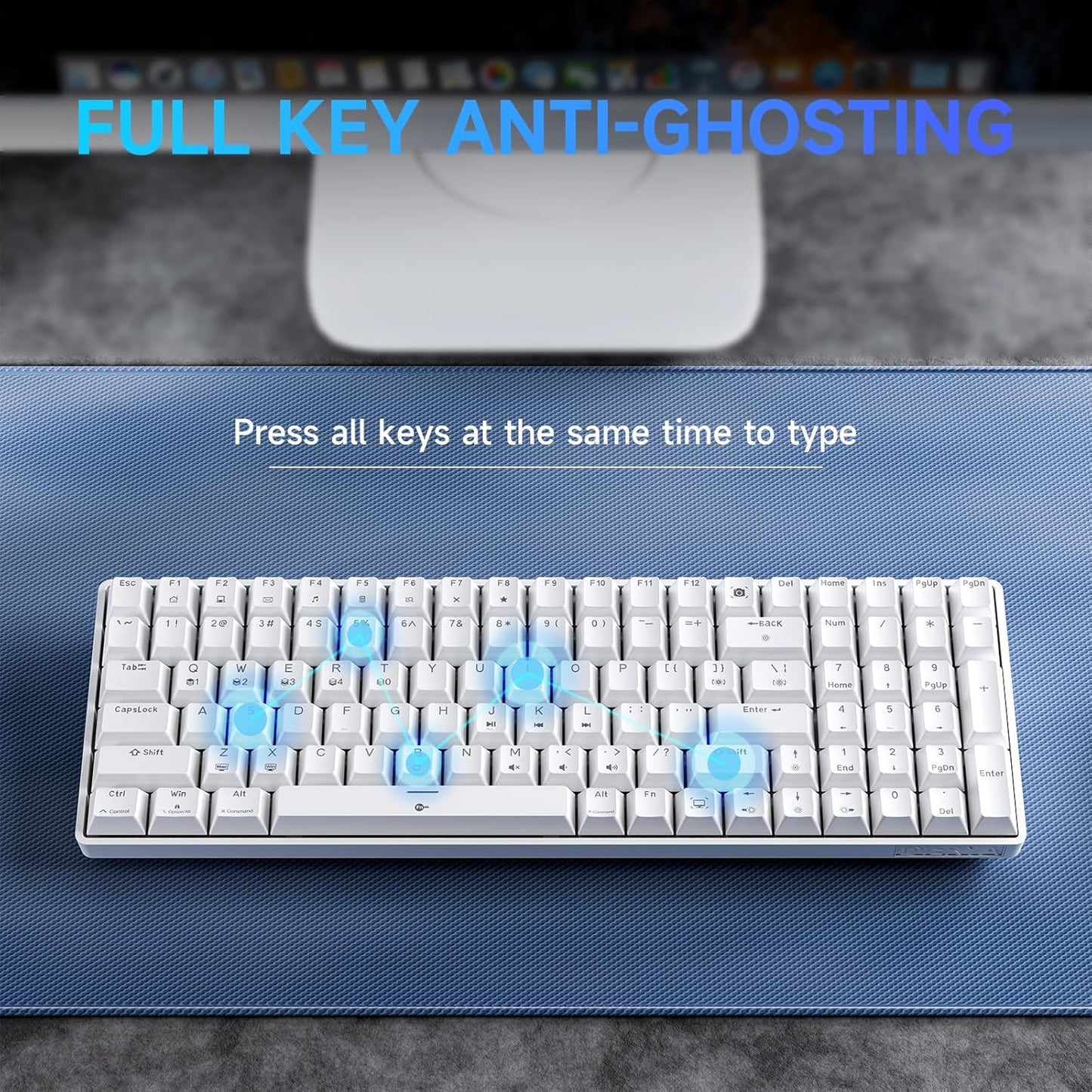 DIERYA DK98SE Teclado mecanico para juegos con cable