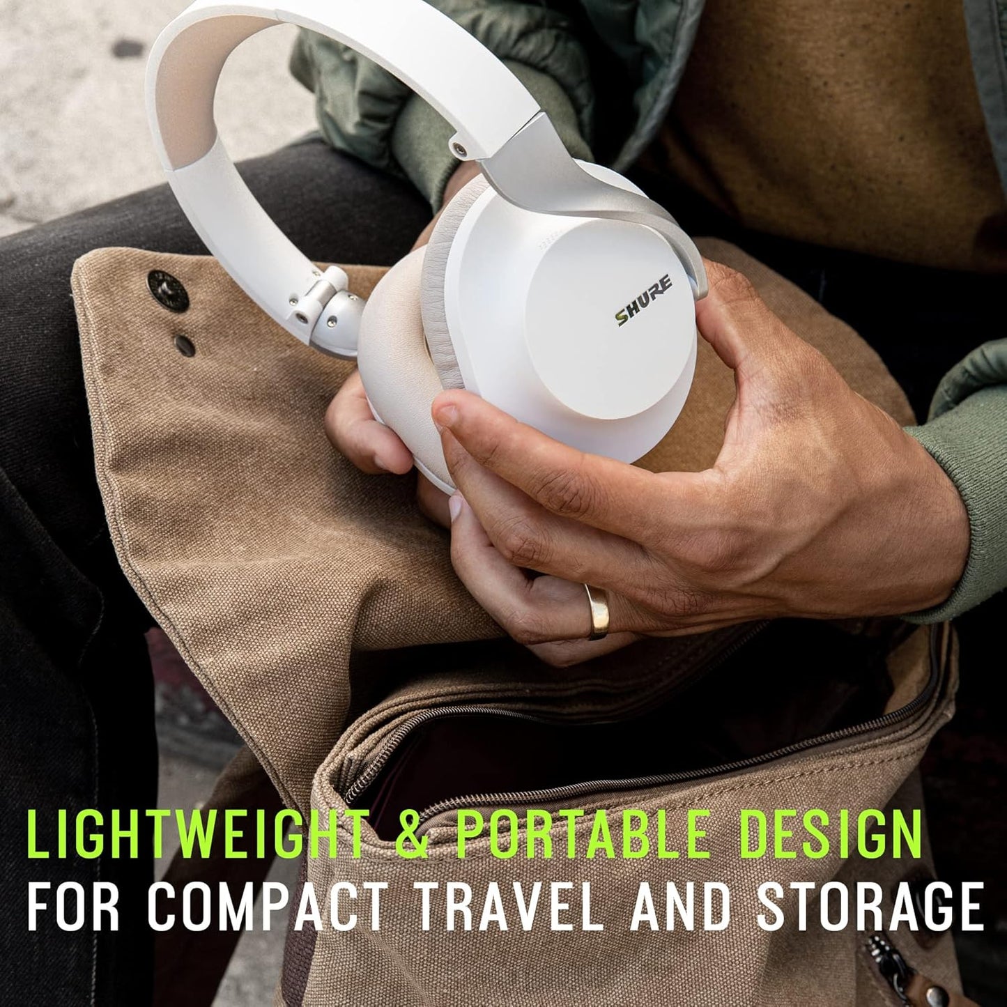 Auriculares Shure AONIC 40, Bluetooth, canc. ruido, micrófono.