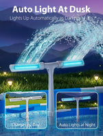 Fuente solar para piscina Kompoll, con luces de 10 colores (USADO)
