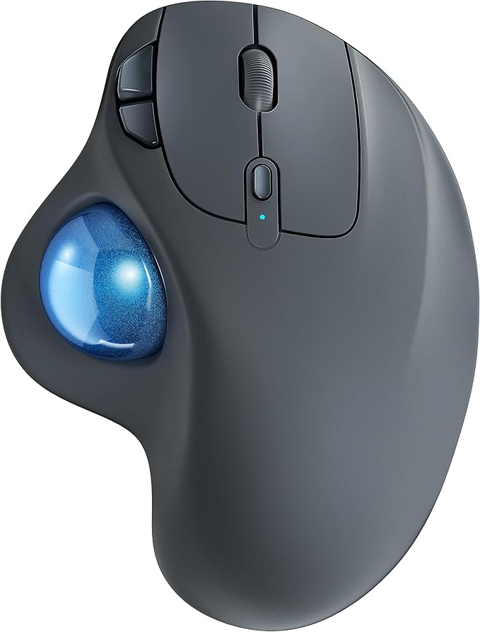 Nulea M501 mouse inalámbrico Trackball ergonómico