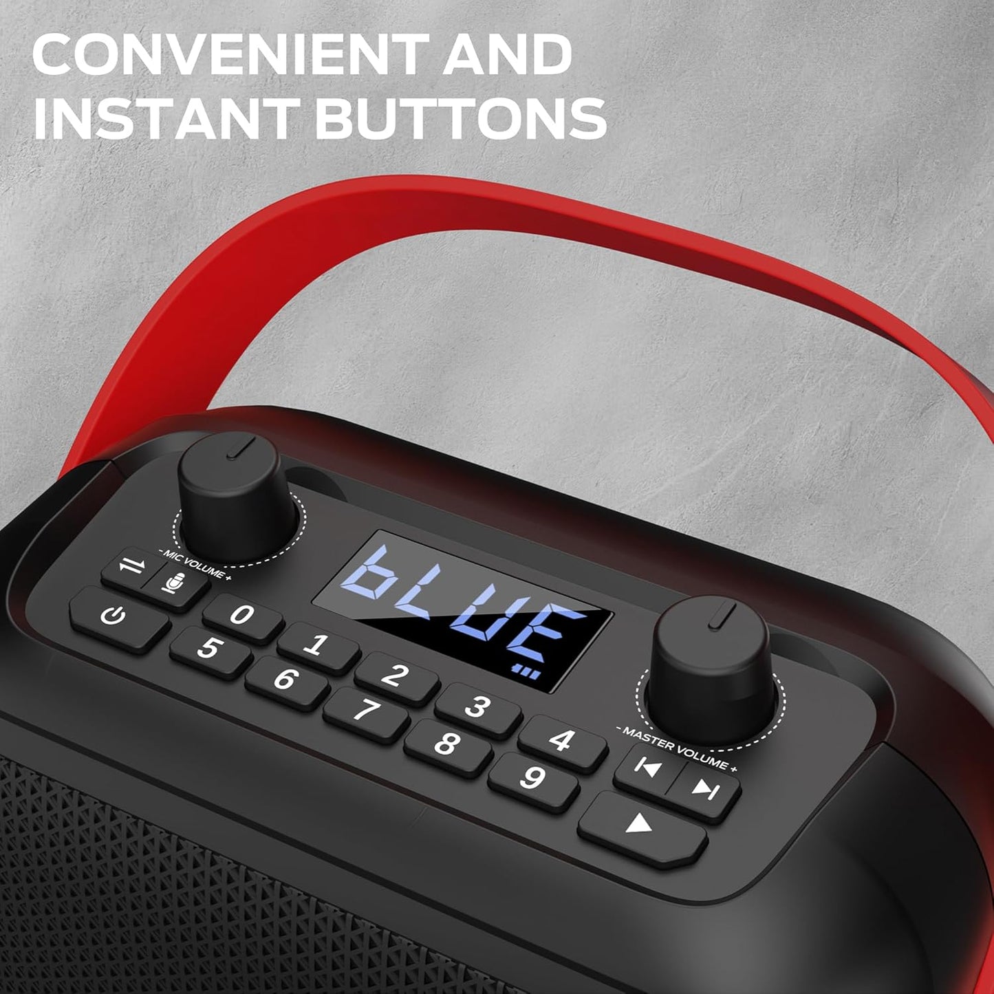 Altavoz Bluetooth inalámbrico con sonido estéreo, Monster MFS1.