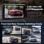 S7 2.5k Dash Cam Delantera Y Trasera, Tarjeta Sd De 64g.