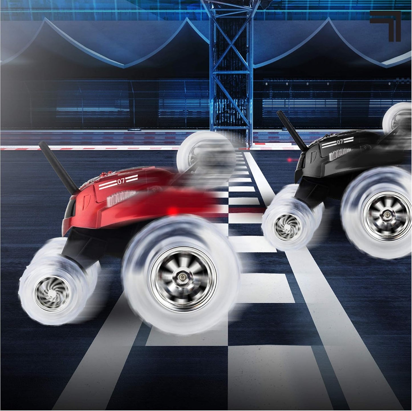 Thunder Tumbler Race Monster Truck,giro de 360 grados.