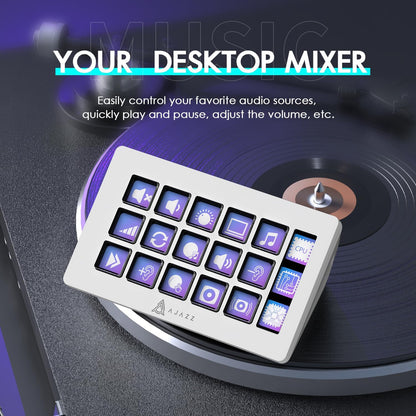 Teclado personalizable, para Apps, modos de juego, Ajazz-Nacode.