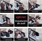 Cámara de tablero frontal 4K y trasera 1080P, Kbsynt G-Sensor