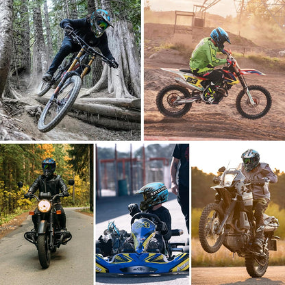 Casco De Moto Para Niños Y Adultos