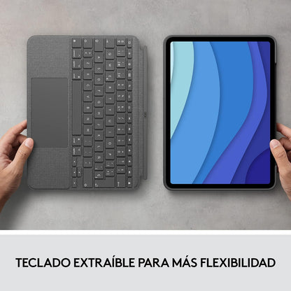 Funda Logitech Combo Touch iPad Pro 11 con Teclado (USADO)