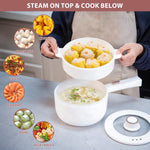 Mini Cooker Eléctrico 1.6L Antiadherente Multifuncional