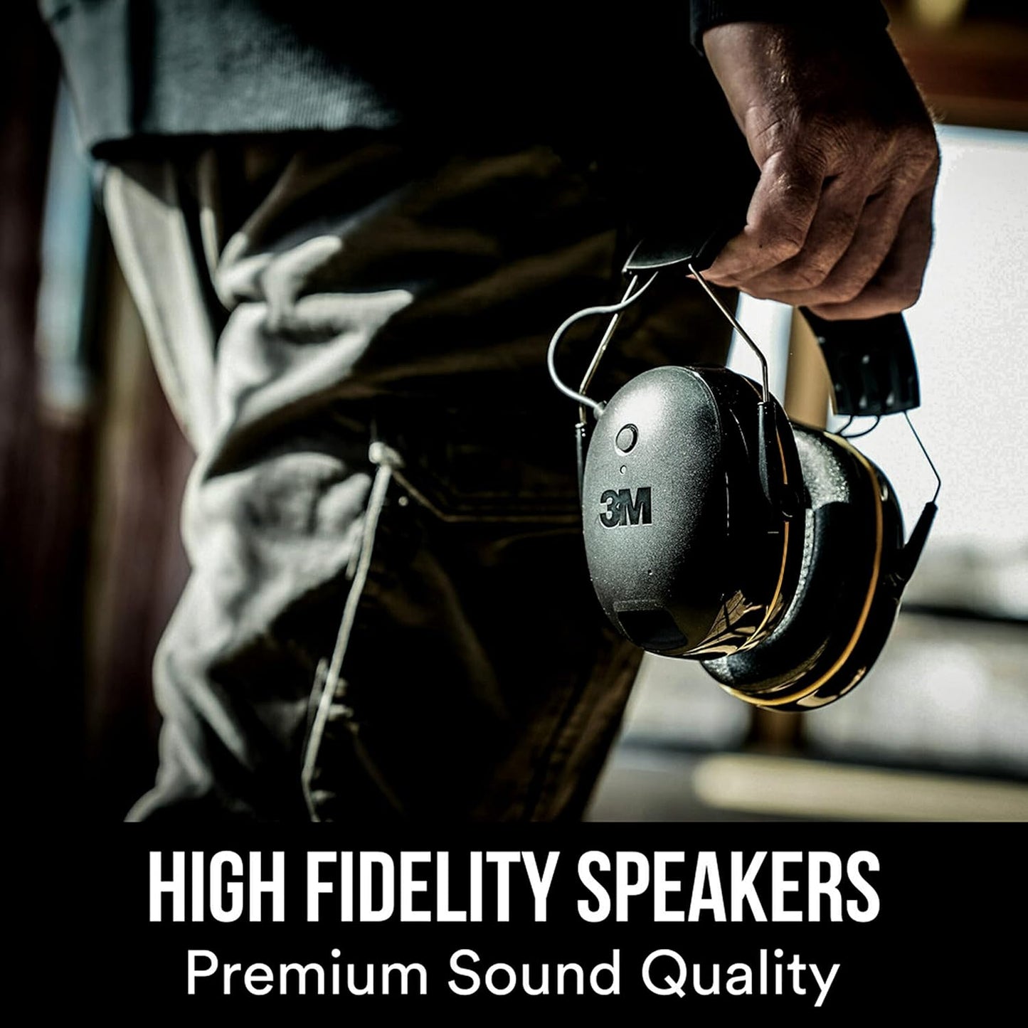 3M WorkTunes Connect Wireless Hearing Protector.(USADOS)