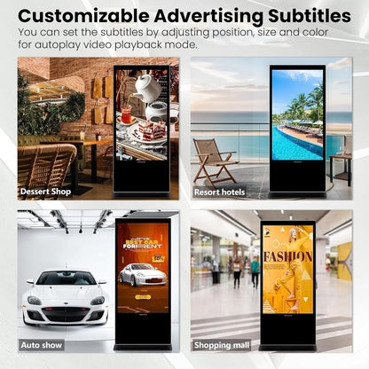 Reproductor multimedia digital 4K HD By Differ