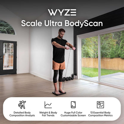 Báscula Inteligente Wyze Scale Ultra Body Scan WiFi
