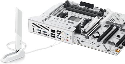 Tarjeta madre ASUS X870 Max Gaming, WiFi7 W, LAN de 2.5Gb.