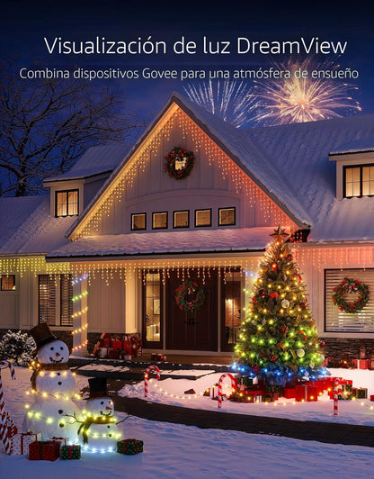 Luces Navideñas Govee, Christmas Lights 2, 30 mts, Smart LED, RGB.