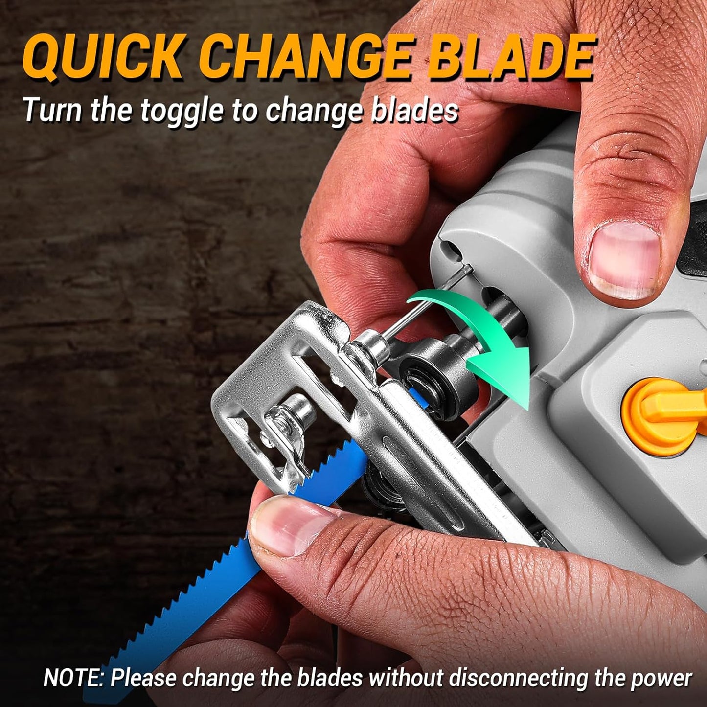 Herramientas eléctricas sierra eléctrica con regla guía DEKO