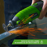 Kit de herramientas rotativas de 180 W, PHALANX de 1.5 amperios 6 velocidades