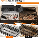 Cepillo YKYI, para limpieza de parrilla y asador, recargable, rotatorio.
