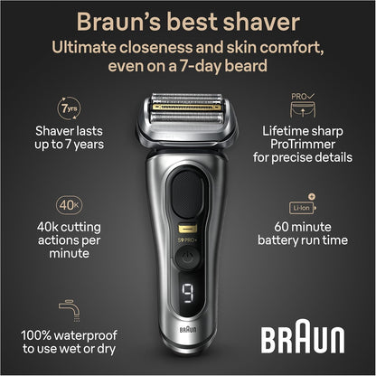 Afeitadora Eléctrica Para Hombre  Braun Series 9 PRO+ (USADA)
