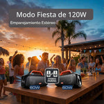 Altavoz DOSS Extreme Boom, Bluetooth con sonido potente de 60 W