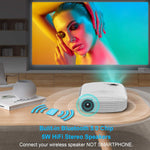 Proyector WiFi Bluetooth 7500L Full HD 1080P Proyector XOPPOX