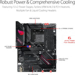 Tarjeta Madre ASUS ROG  Strix B550-F, WiFi 6E, Enchufe AM4, RGB.
