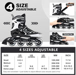 Patines en línea Intermitentes Ajustables, 2PM SPORTS Vinal