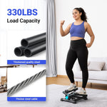 Mini-escaladora Merachi, con bandas de resistencia, Full Trainning.