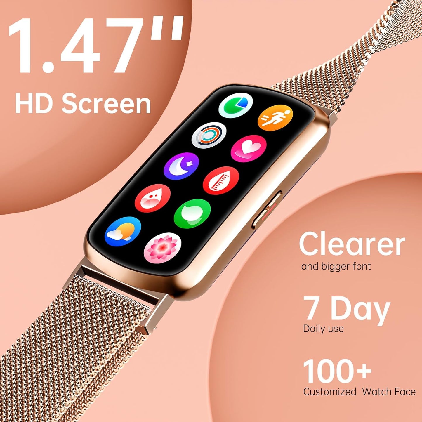 Rastreador de fitness con frecuencia cardíaca H95