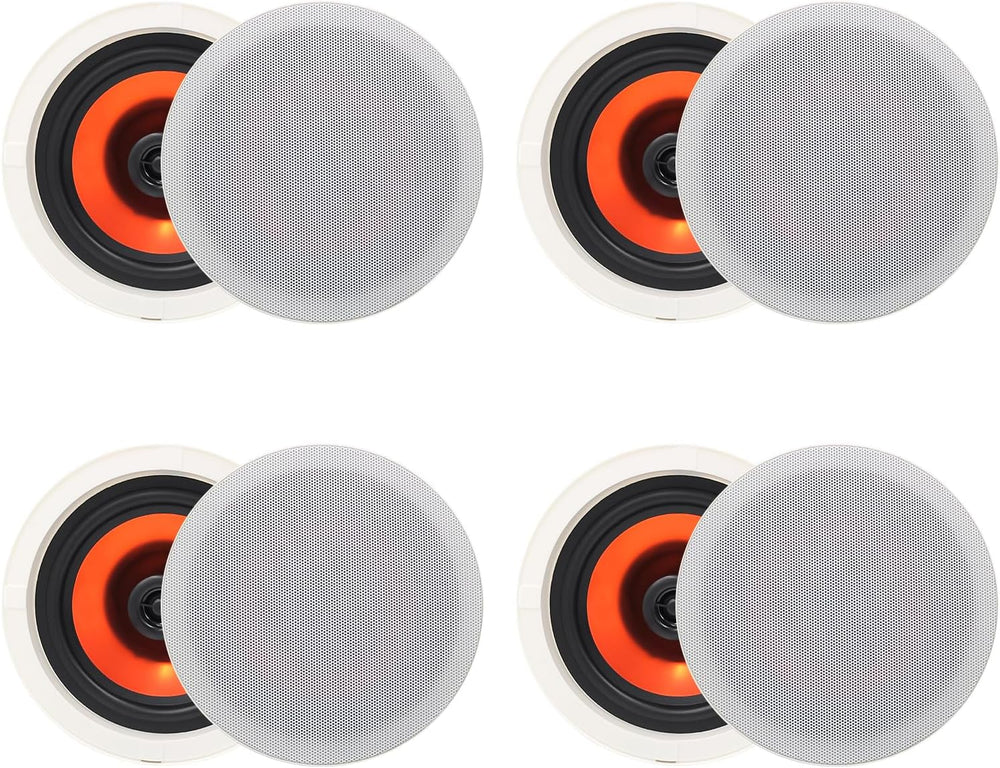 Altavoces empotrables para techo o pared, Herdio HSC-628, de 6.5".