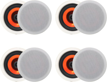 Altavoces empotrables para techo o pared, Herdio HSC-628, de 6.5".