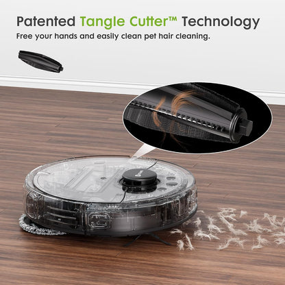 Robot Aspirador y mopa Extravis V5, con láser para mascotas (DETALLES)