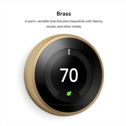 Termostato de aprendizaje Google Nest, T3007ES (USADO).