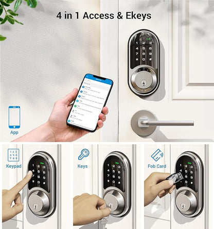 Cerradura Inteligente Veise WiFi Huella App Touch