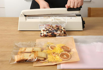 Sellador De Impulso Manual De 16 pulgadas JOANAJO De Calentamiento Ajustable