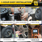 Sensor de presión de neumáticos TPMS, Aclong 4260730060.