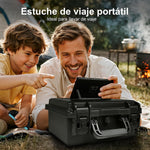 Maletín Lekufee LK703, Rígido Impermeable para Nintendo Switch 2