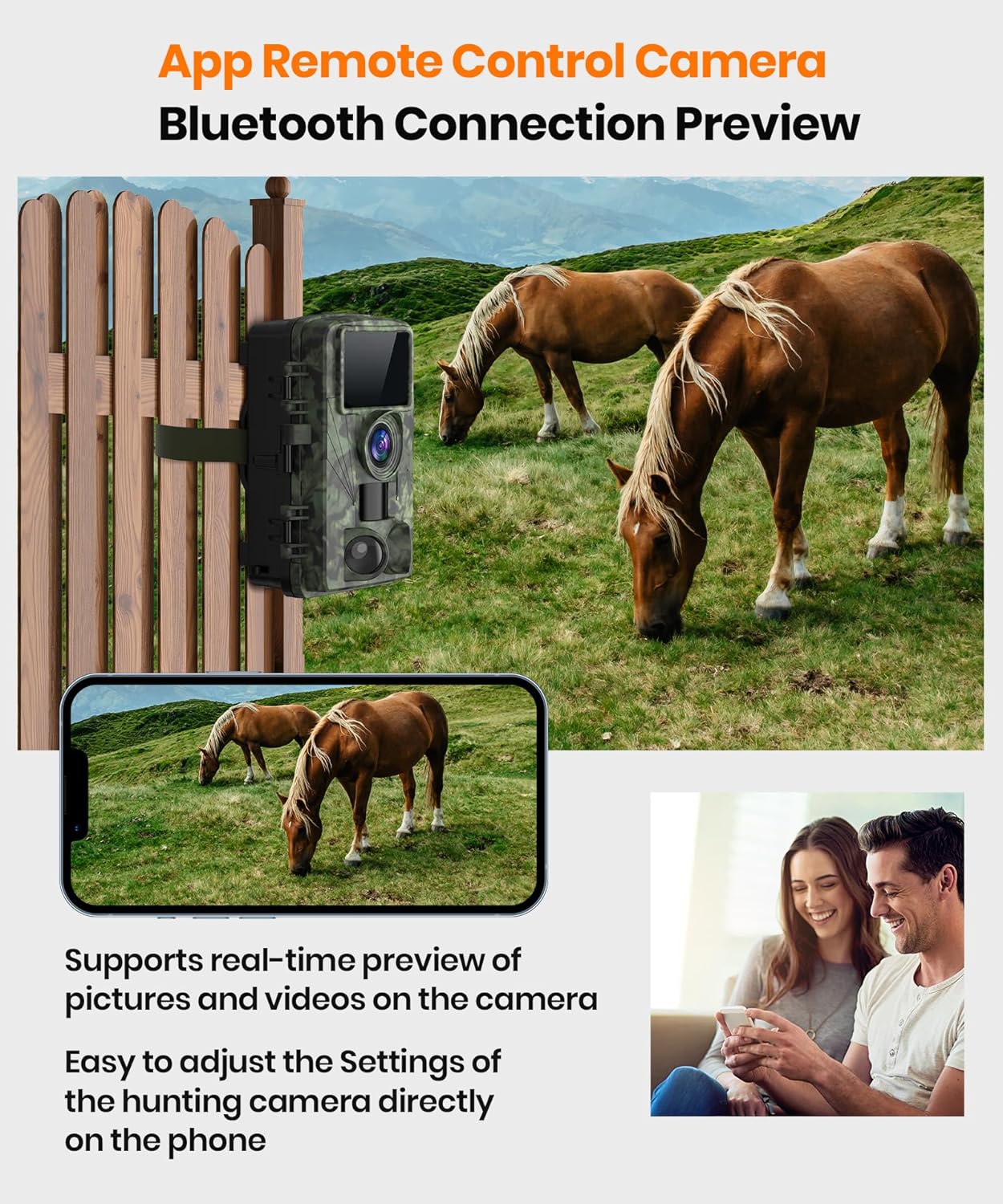 Cámara de caza deporte IP66 impermeable 4k (USADO)