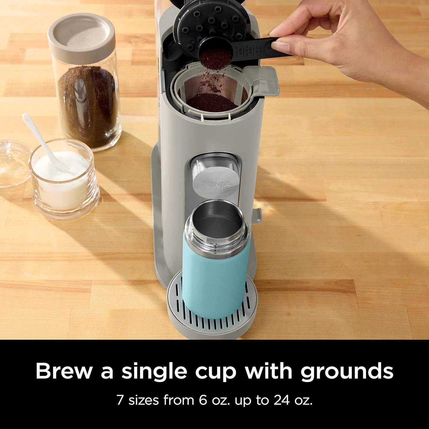 Ninja Pods & Grounds Single-Serve Coffee Maker.
