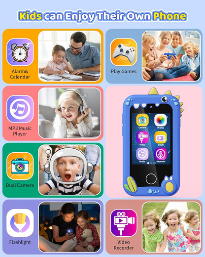 Teléfono de juguete para niños, regalos infantiles (Usado)