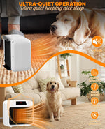 Calentador de casa para mascotas, con termostato, cable antimasticable.