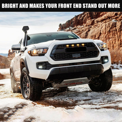 Luces LED para parrilla Toyota Tacoma, Seven Sparta 4pcs.