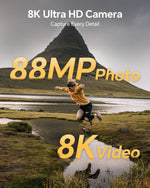 Cámara Digital 8k Para Fotografía Enfoque Automático De 88 MP