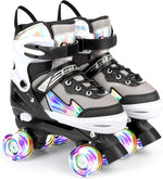Patines Para Niños Ajustables 4 Ruedas Con Luces S 170-19.5CM